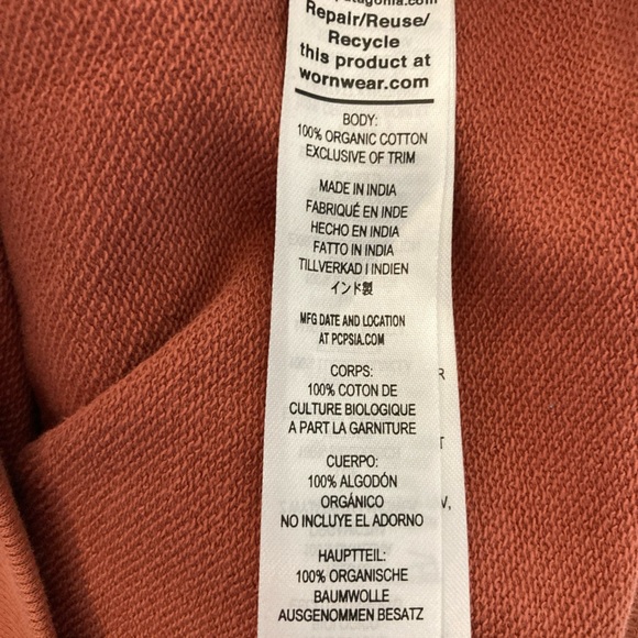 Patagonia Women's Regenerative Organic Certified® Cotton Essential Cropped Hoody - Picture 4 of 6